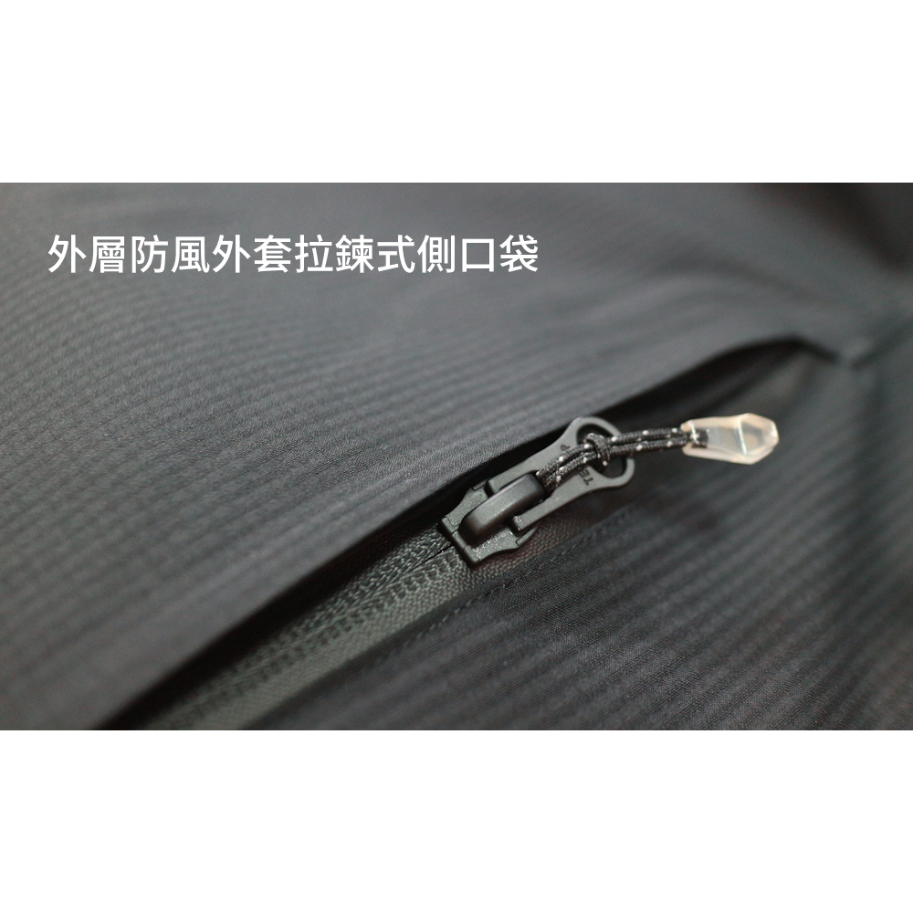 [TECTOP 探拓戶外]【天天免運】【雙重防護】12145099兩件式軟殼外套(衝鋒衣) 【黑色】機車族、出國旅遊最好用, , large