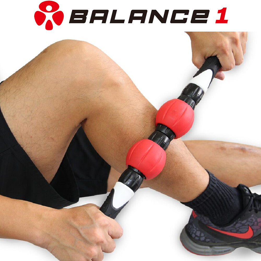 [逸承創意] BALANCE 1 可拆式強力肌肉深度按摩滾輪棒 附兩顆加強輪, , large