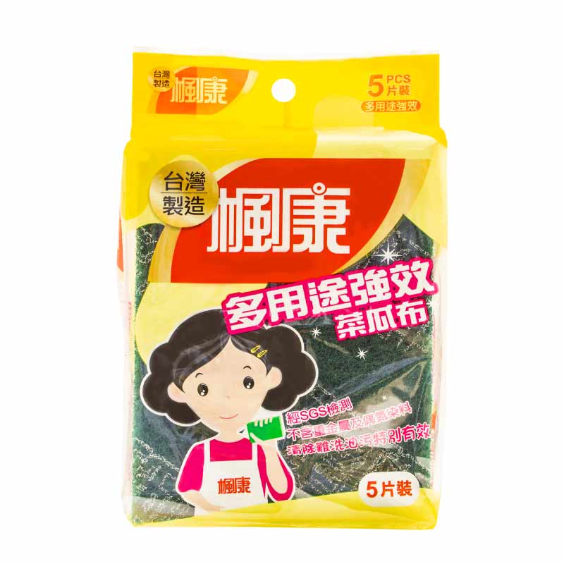 楓康多用途菜瓜布5入, , large