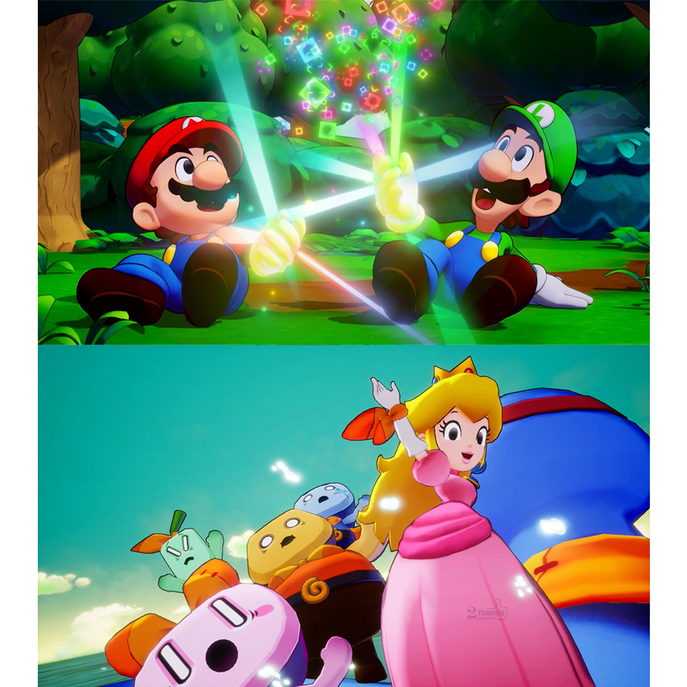 【 任天堂 Switch NS 】《 瑪利歐＆路易吉RPG 兄弟齊航！ 》實體卡帶 中文版 遊戲片, , large
