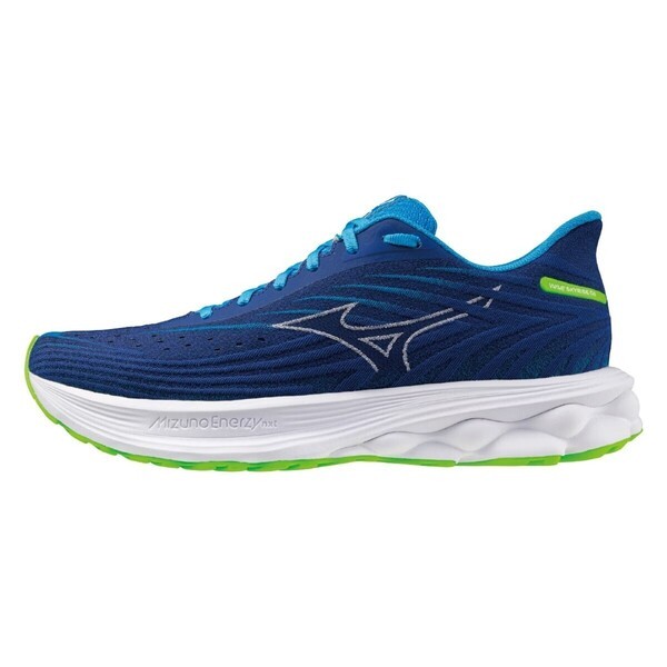 Mizuno Skyrise 男 慢跑鞋 彈力 支撐 緩震 美津濃 藍 綠 [J1GC250902], , large