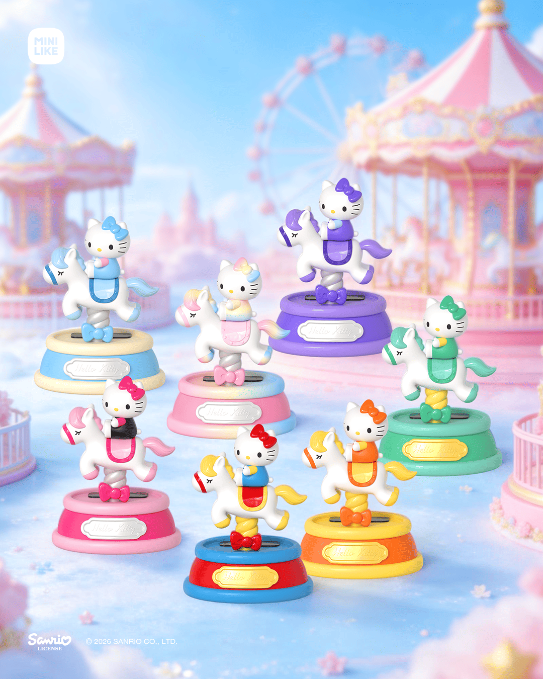 【際洋文化】Hello Kitty Style童心小馬系列光動樂, , large