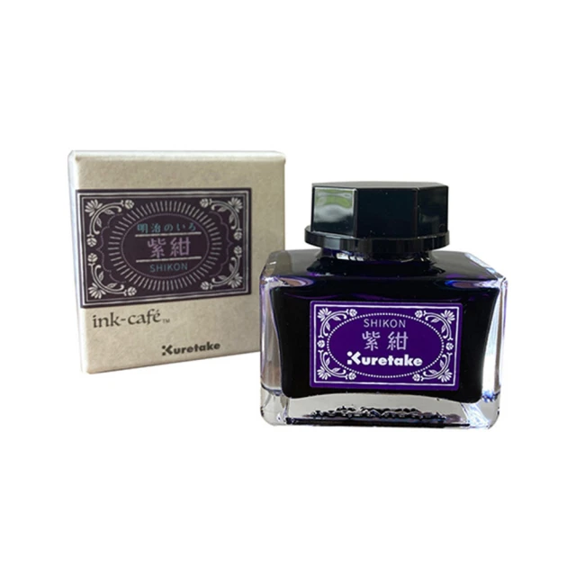 【Kuretake 吳竹】ink-cafe 明治色彩鋼筆墨水 20ML 6色 /瓶 ECF160(日本品牌)  -  多款可選, , large