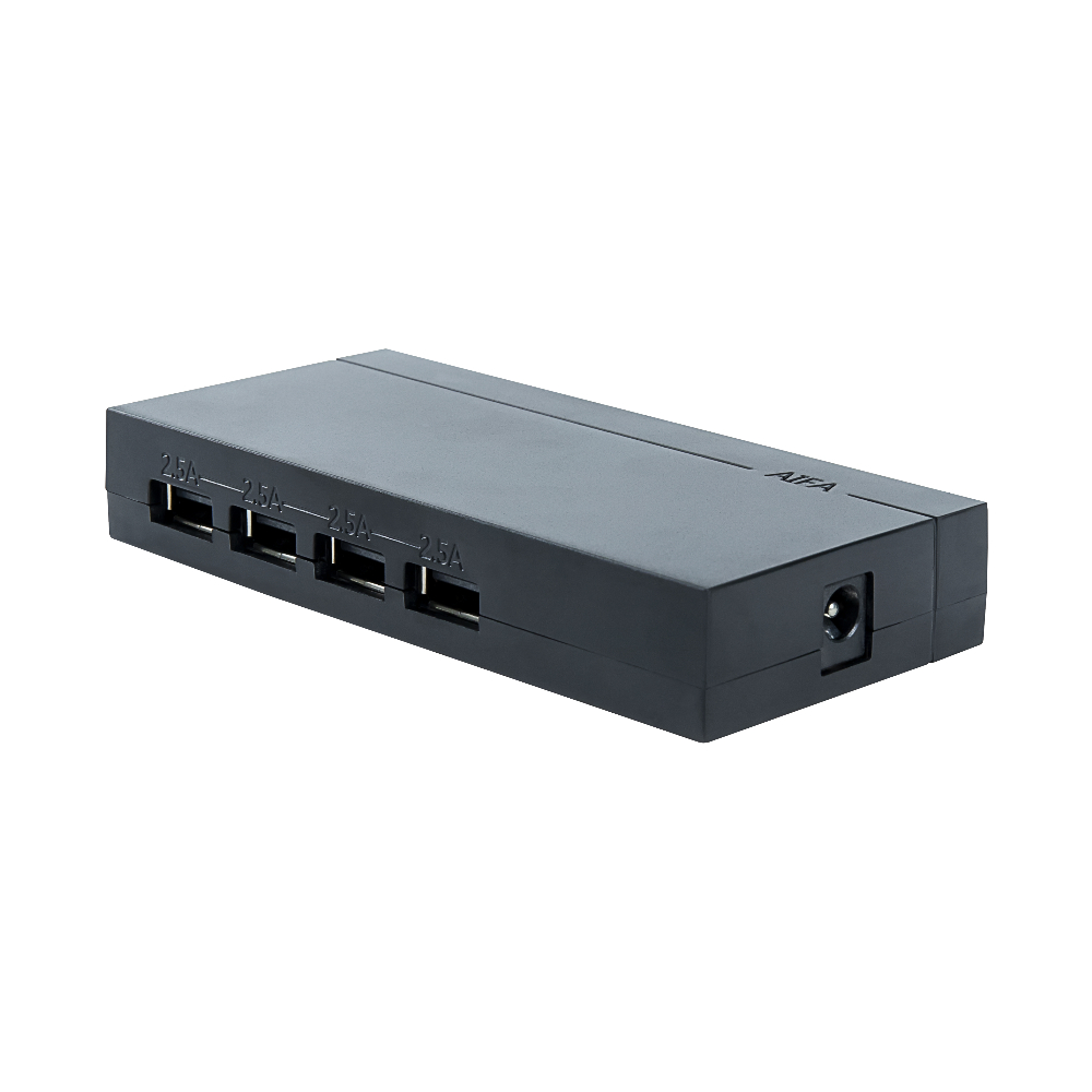 艾法科技AIFA家用快速充電器 50W超大瓦數 4孔USB 家中書桌瞬間升級智慧書桌 快速多裝置同時充電, , large