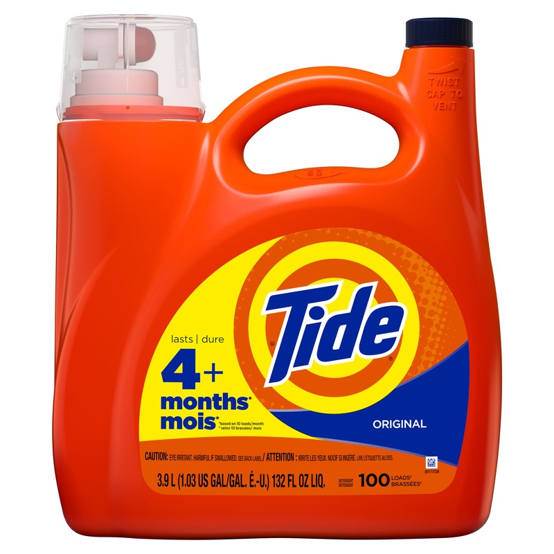 TIDE LIQUID 2X ORIG 132oz, , large