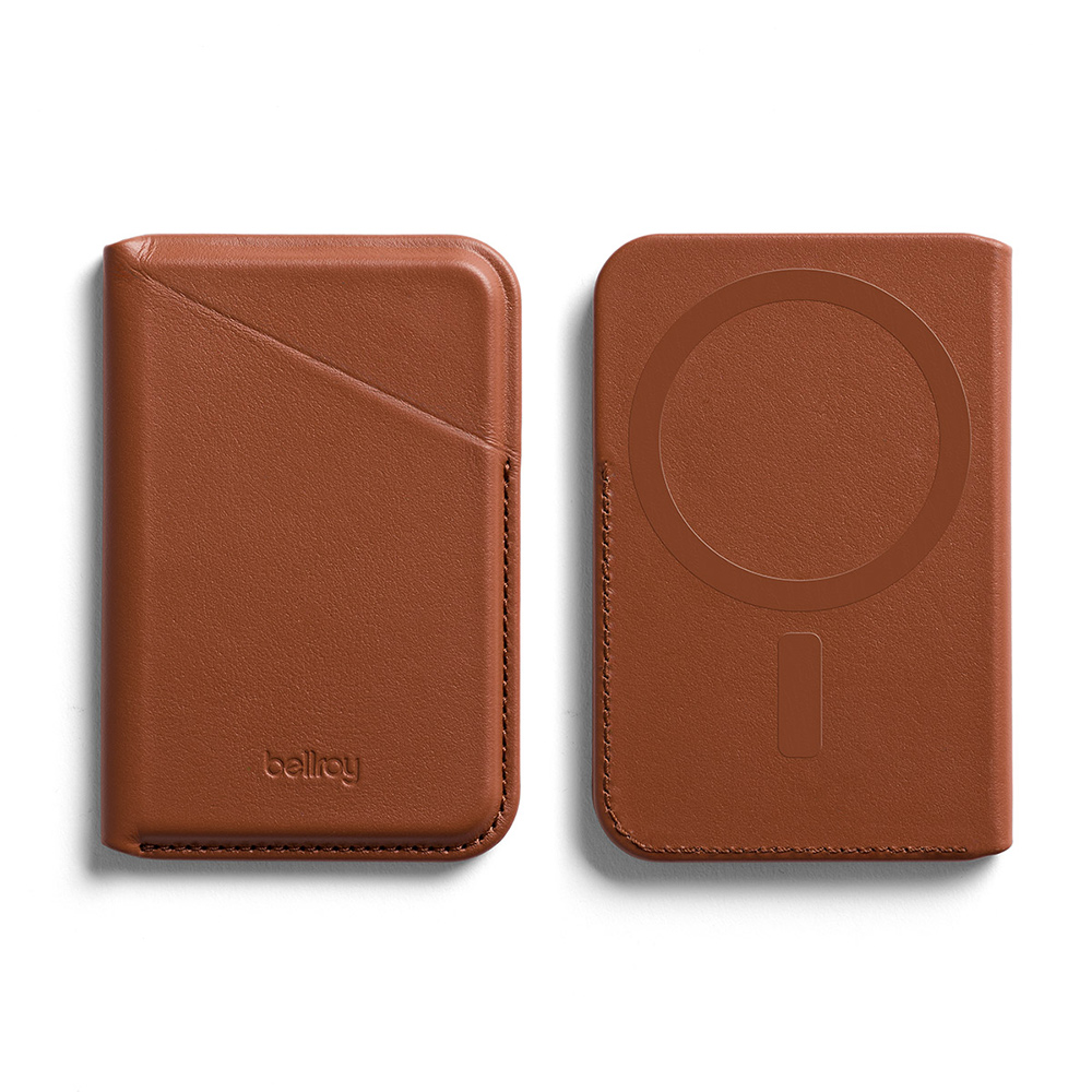 Bellroy Mag Wallet Pixelsnap專用磁吸票卡夾 名片夾 信用卡夾 / MagSafe -復古橘棕, , large