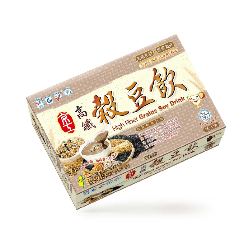 High Fiber Grains Soy Drink, , large