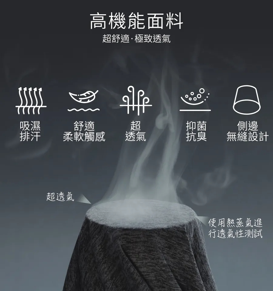 Litume F338 銀離子抗臭吸濕排汗頭巾 卡其, , large