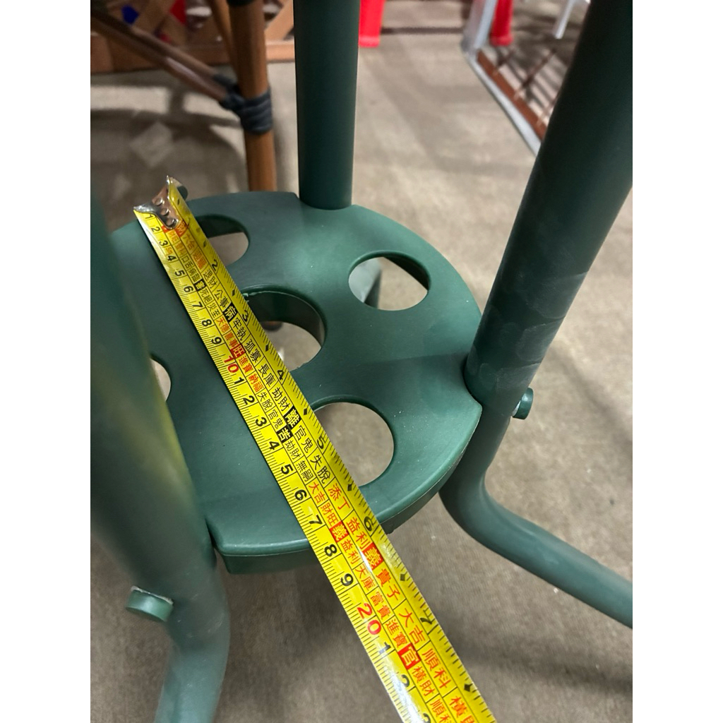 【BROTHER兄弟牌】免運費優惠80cm戶外玻璃庭院圓桌 80cm (綠色/黑色) ，中間大盤18公分，更加穩固，另有, , large
