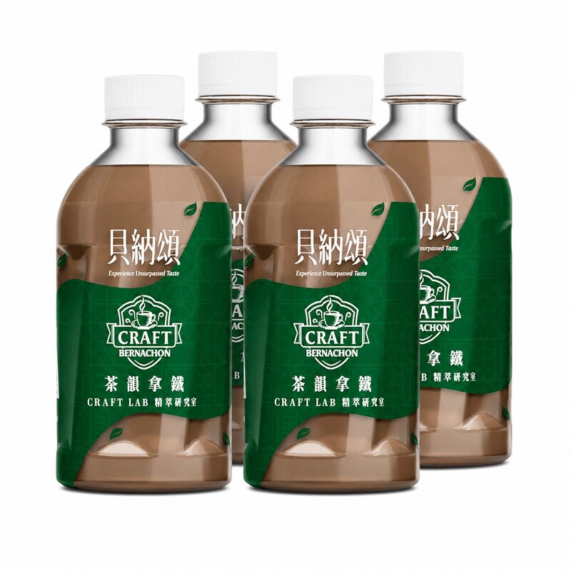 貝納頌茶韻拿鐵340ml, , large