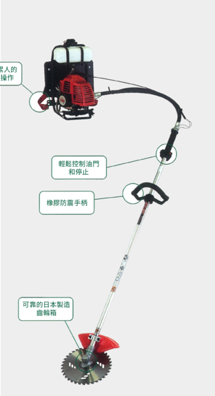 【TAKUMI匠】大新 DAISHIN  SBK-263  背負式軟桿割草機 ｜43cc馬力｜農用專業除草機｜割草機, , large