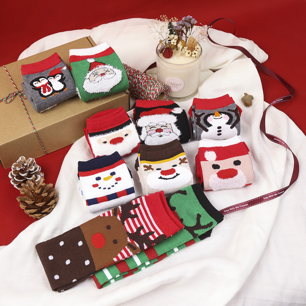 Christmas themed socks, , large