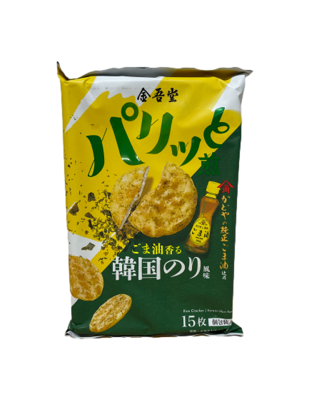 金吾堂韓國芝麻油海苔風味米果, , large