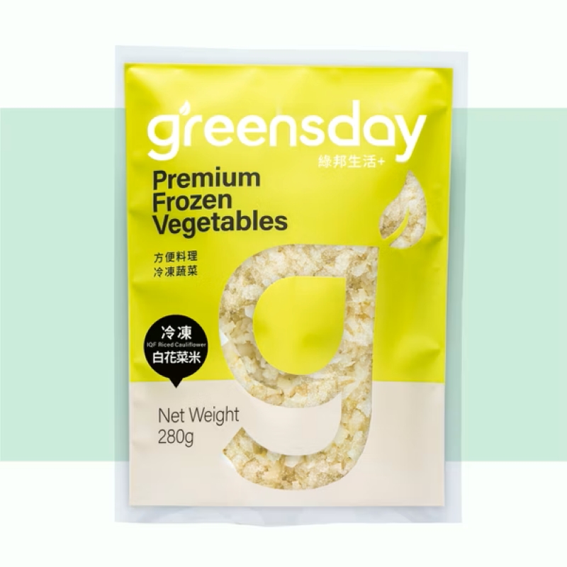 [greensday]冷凍白花菜米 280g, , large
