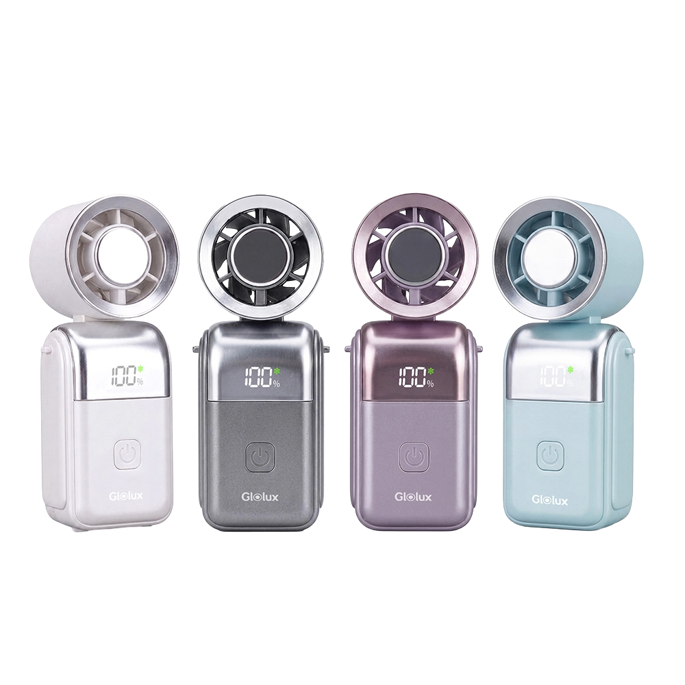 【Glolux 】Mini手持折疊製冷風扇（CF-M01）, , large