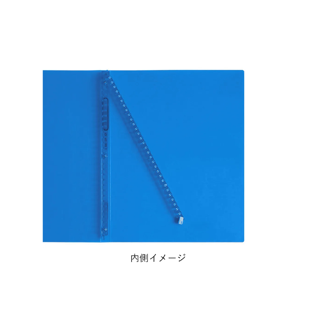 日本MARUMAN KURUFIT 26孔活頁夾/B5-多色(MAR F020)透明, , large