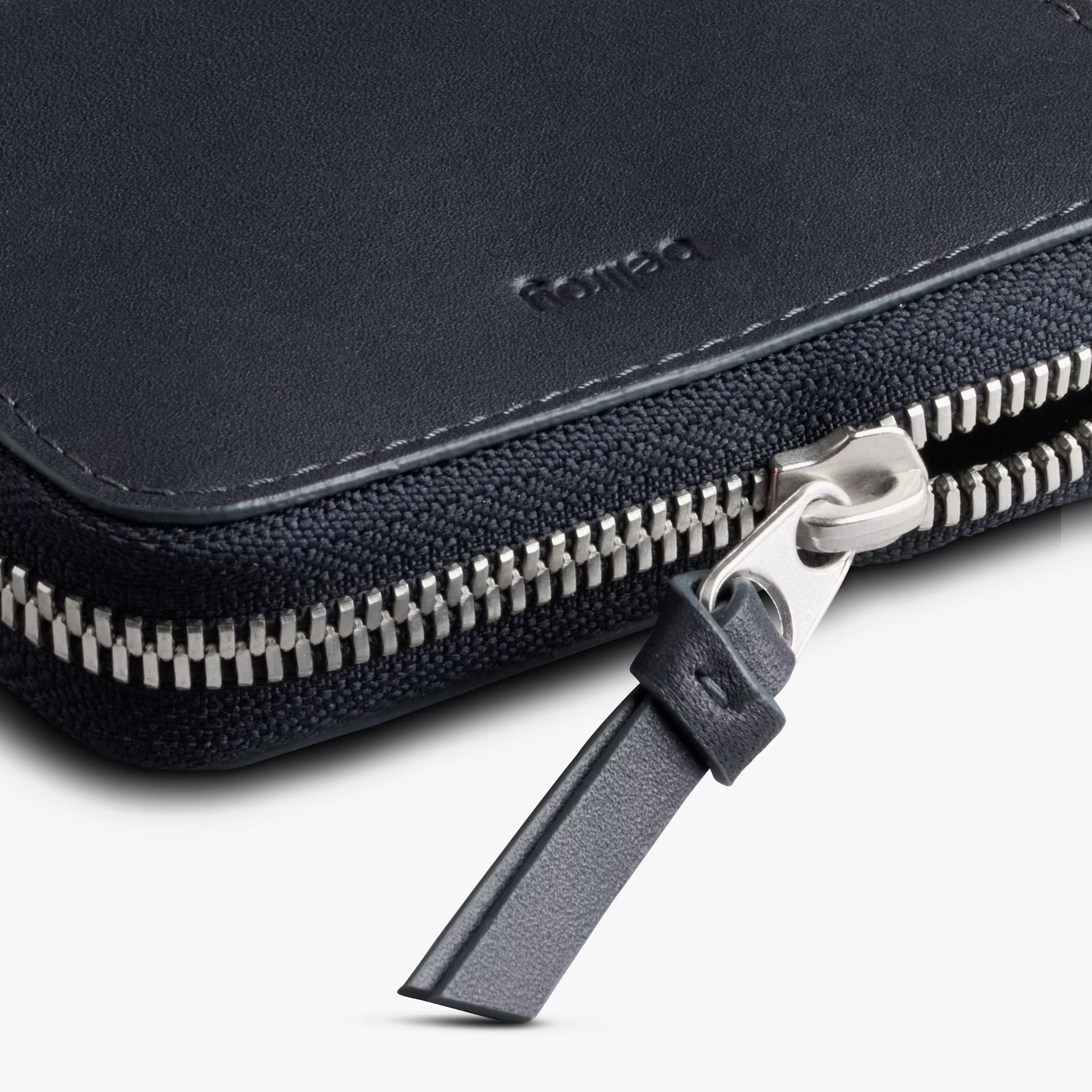 Bellroy Folio Piccolo 小錢包 卡片收納包 拉鍊包 零錢包 優質皮革(藍）-WFBA, , large