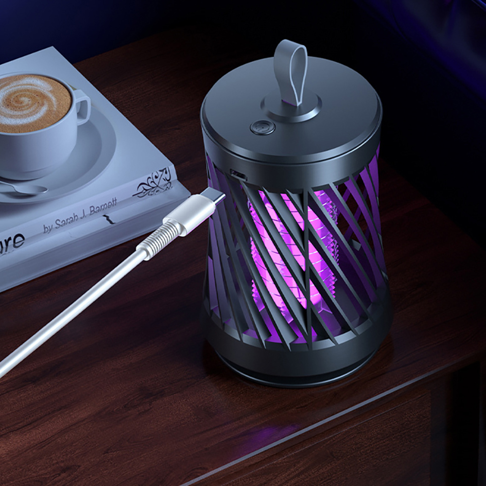 Dolcevita - Purple Light Silent 2-in-1 Mosquito Killer Lamp, , large