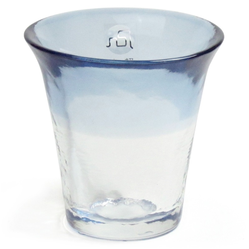 [豐名日本餐具] 2.0"琉璃杯 海霧 津輕 / G02CU0-42, , large
