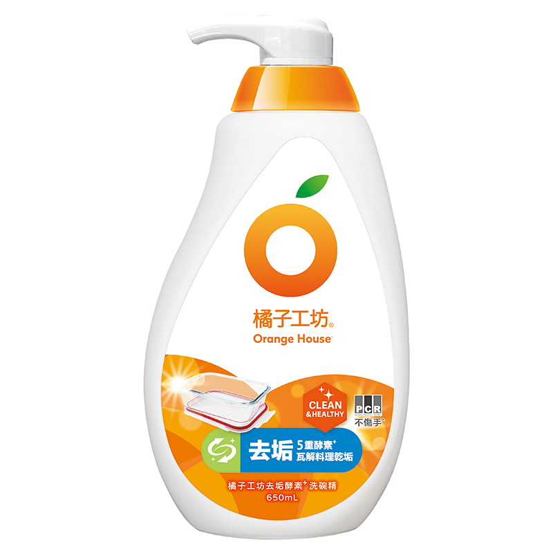 橘子工坊去垢酵素+ 洗碗精瓶裝, , large