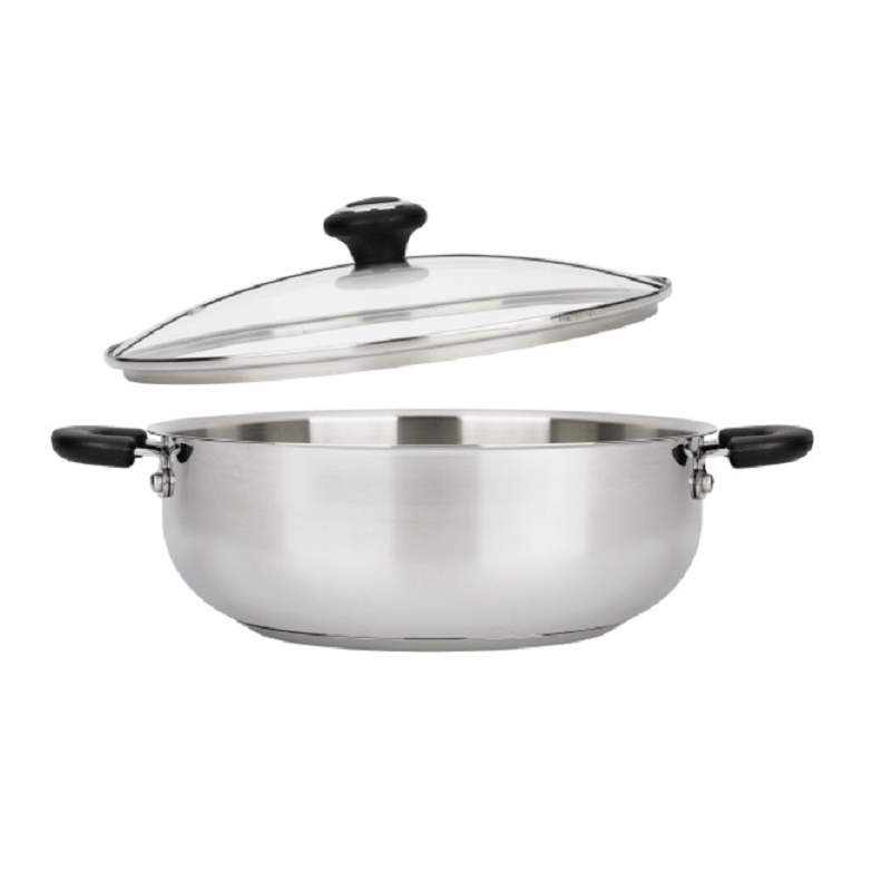 MMEYER STEEL 28CM HOT POT, , large