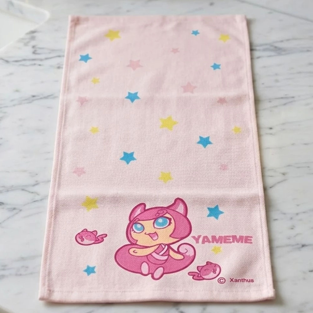 凱美棉業｜MIT台灣製 可愛半棉半紗 閻小妹(Yameme)兒童毛巾 星星款, , large