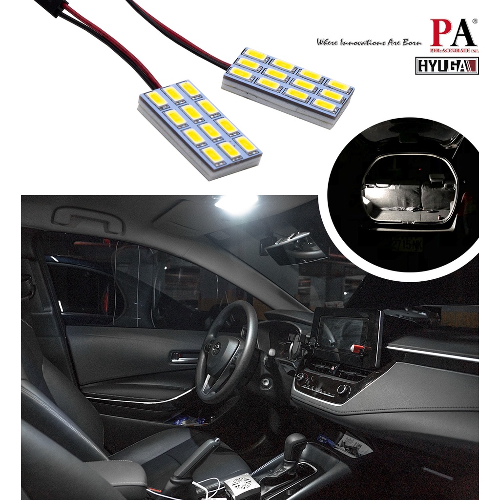 【PA LED】QF3 寬電壓 超白光 暖白光 鹵素光 LED 燈板 雙尖 T10 BA9S 室內燈 閱讀燈 車廂燈, , large