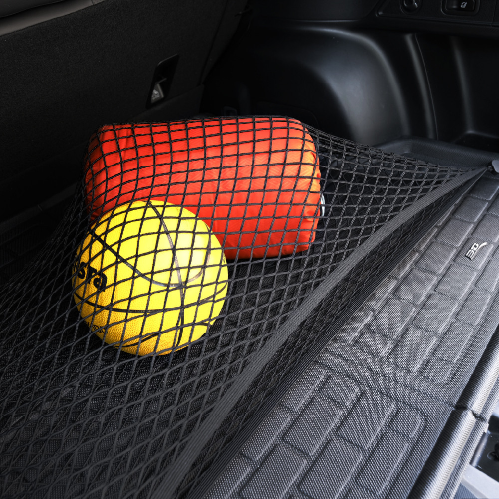 【3D Mats】汽車後廂置物固定平網(M/L), , large