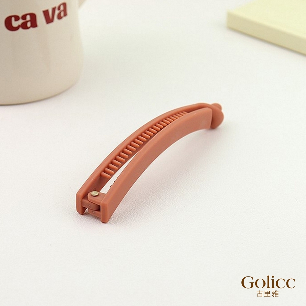 【Gulicc 】古莉可 髮夾 高馬尾 固定神器 香蕉夾 (2入隨機出貨), , large