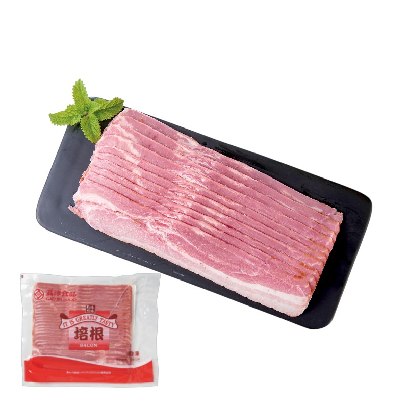 高津食品冷凍台灣豬培根片600g, , large