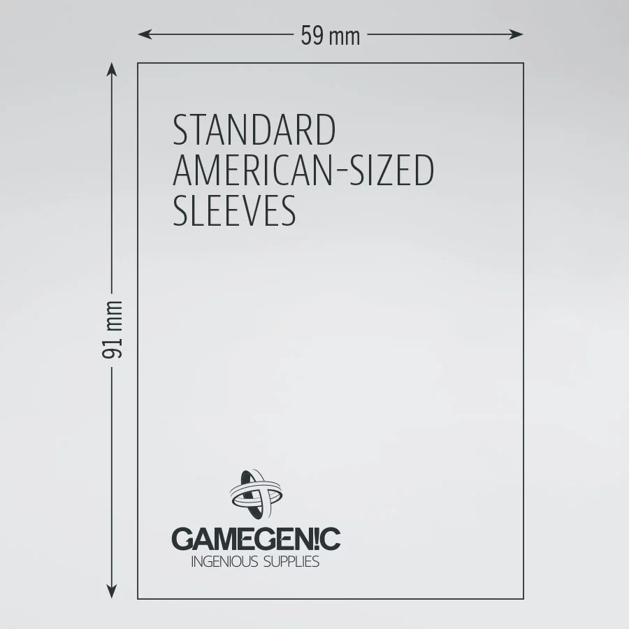 【Asmodee】高級美國尺寸牌套(標準)59 X 91mm Gamegenic Prime Standard Amer, , large