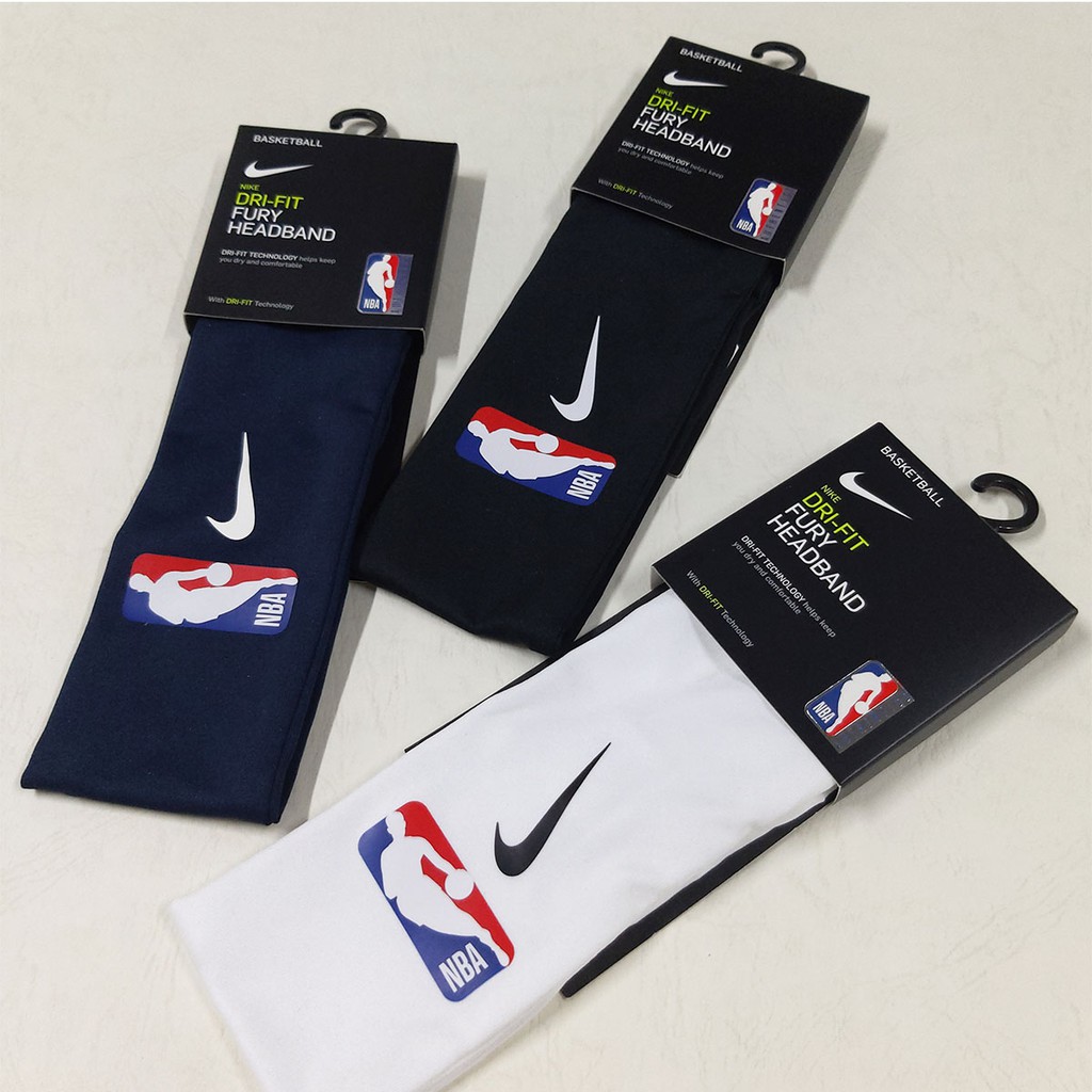 [秉宸] NIKE FURY HEADBAND NBA 籃球 頭帶 N1003647 N1002145 N1003619 防滑矽膠, 616 滿版葡萄紫, large