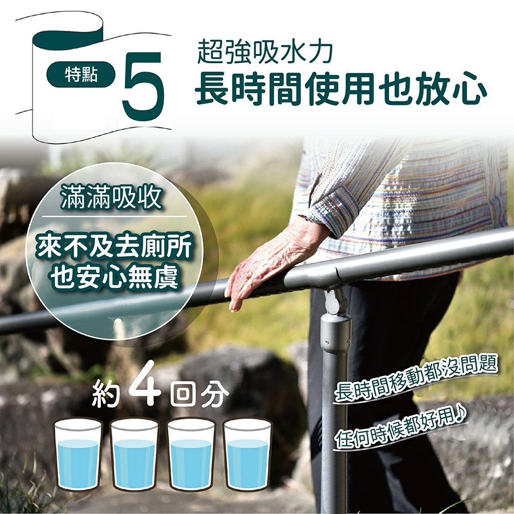 Useful Disposable Incontinence Pants  (absorption 600cc)Size M, , large