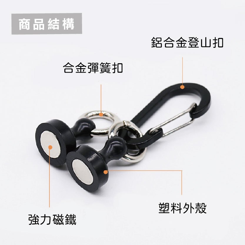 【Treewalker露遊】多功能磁鐵掛勾組 磁吸萬用掛勾 (隨機出貨), , large