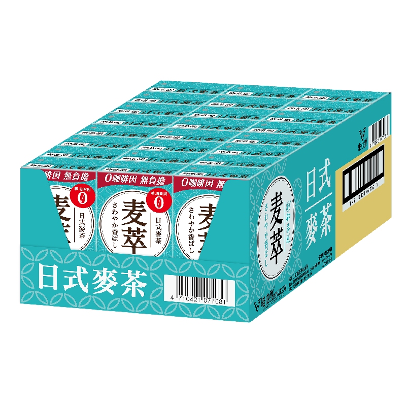 御茶園 麥萃麥茶(無糖) 300ml, , large