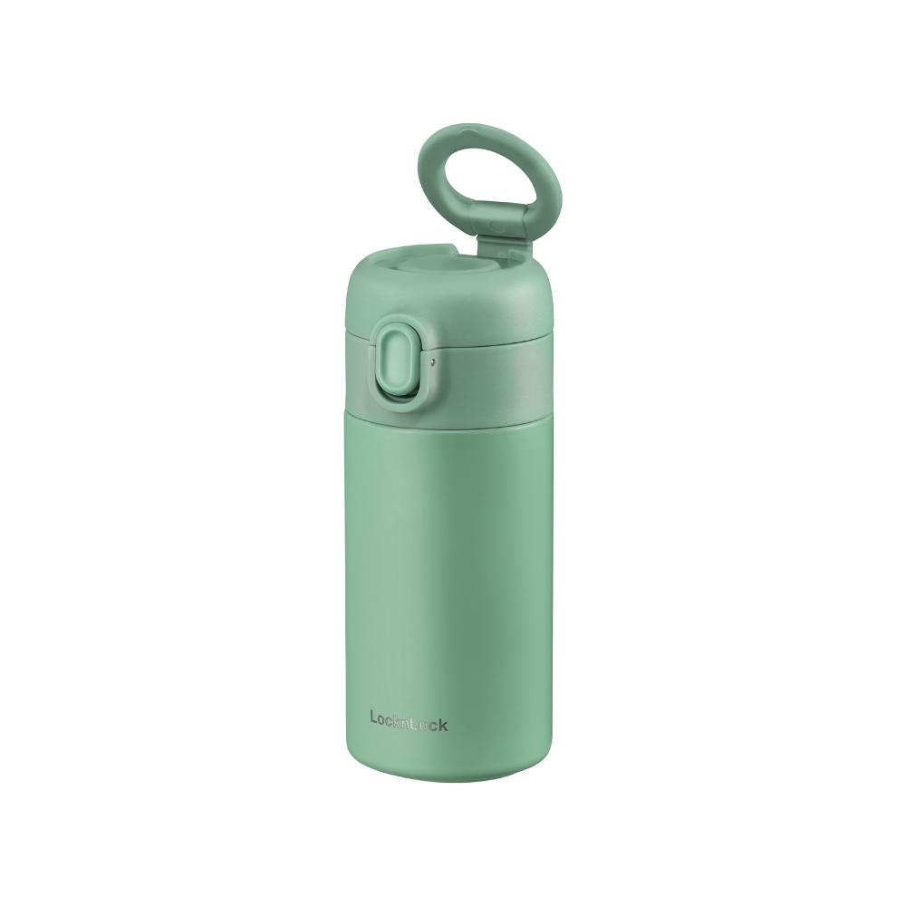 樂扣簡約彈蓋迷你保溫杯200ml, , large