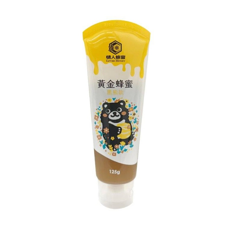 情人黃金蜂蜜擠壓瓶 125g, , large
