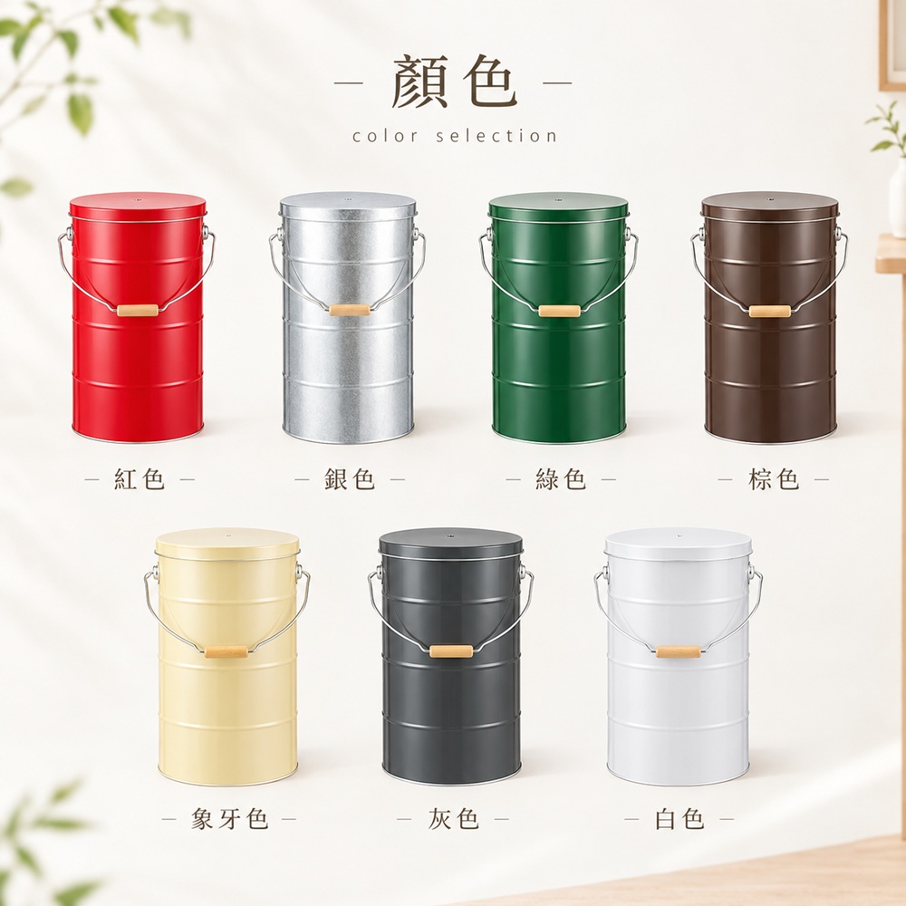 日本 OBAKETSU｜手工製不鏽鋼儲物桶 10kg, , large