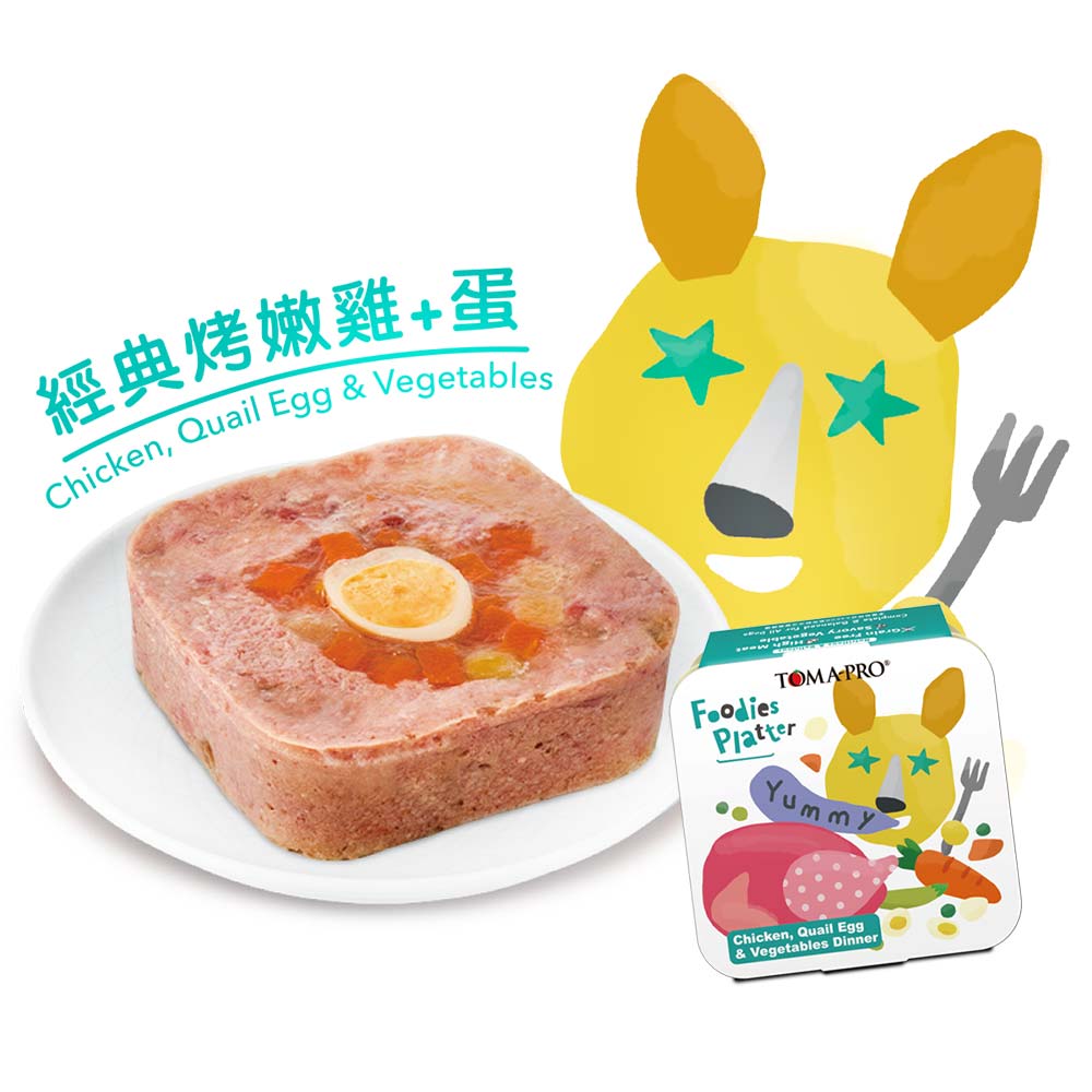 【優格】吃貨拼盤 全齡犬用主食餐盒 狗罐頭 100g*24盒/箱(全齡犬/犬主食餐盒/犬餐盒/犬罐), , large
