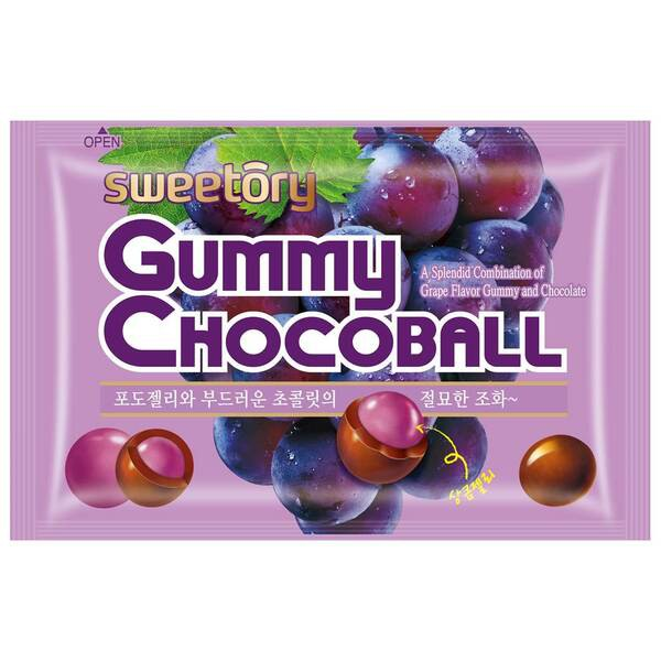 韓國Sweetory葡萄QQ可可球, , large