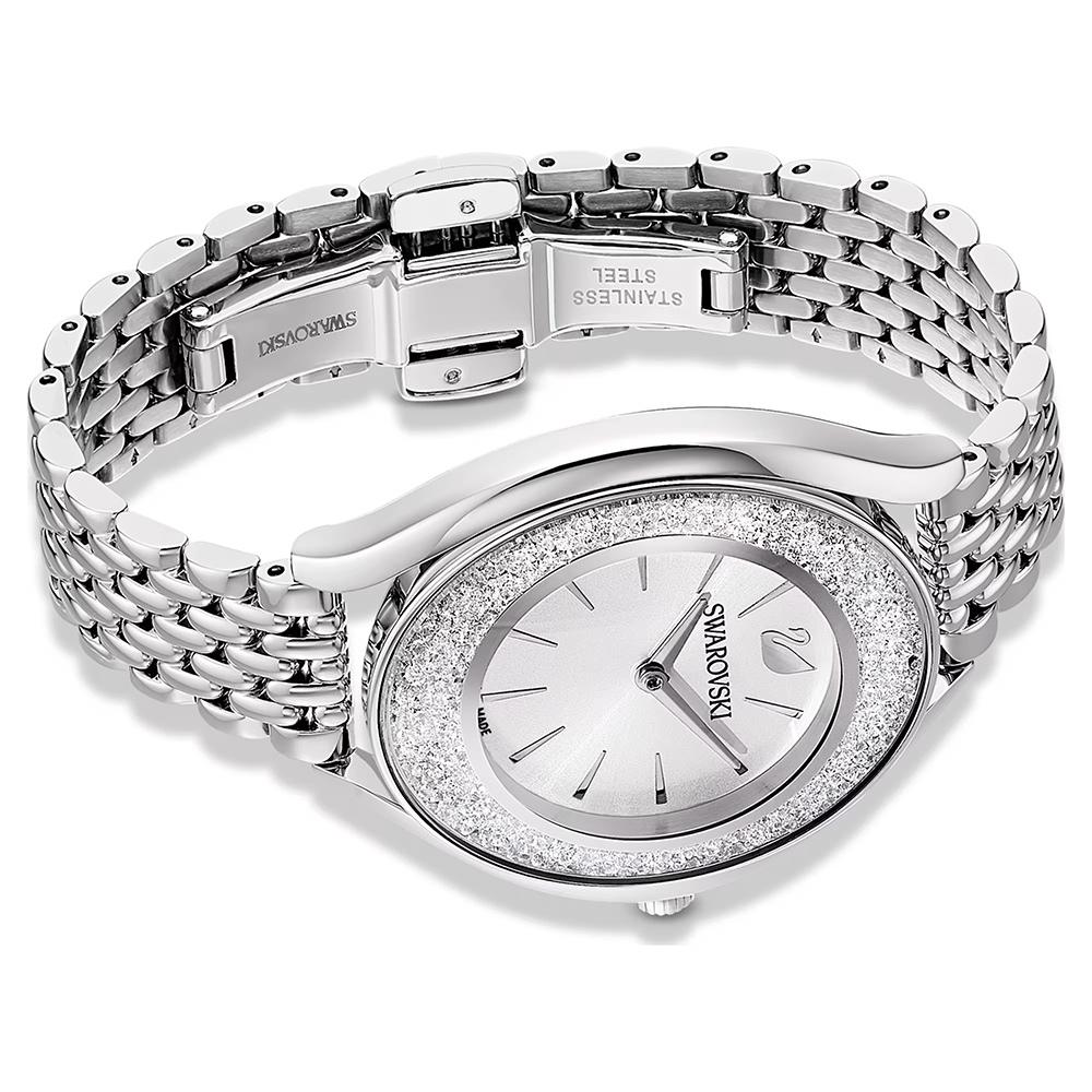 SWAROVSKI 施華洛世奇 Crystalline Aura 奢華水晶女錶 手錶-35.5mm(5519462), , large