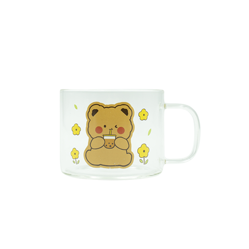 KIYODO動物玻璃馬克杯500ml, , large