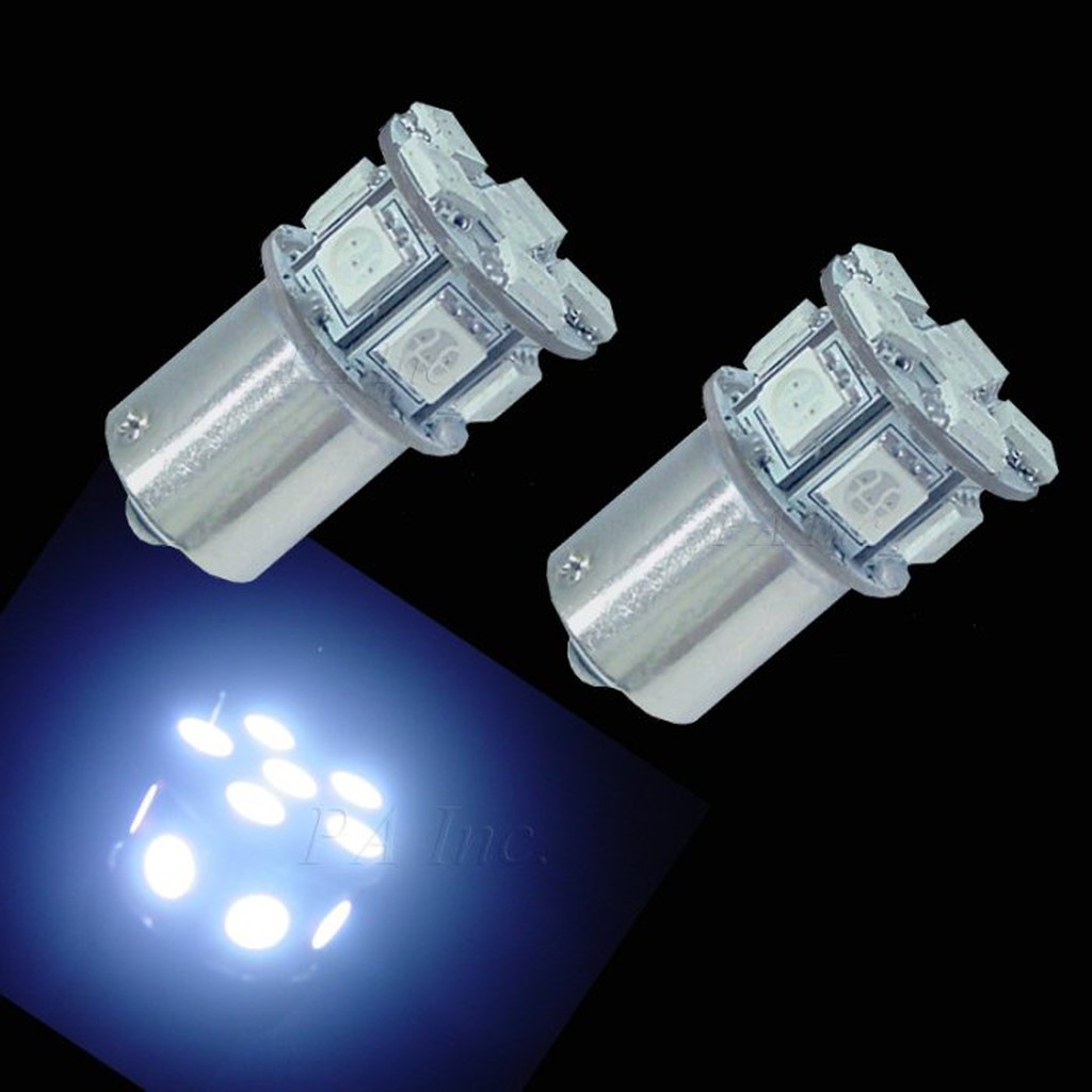 【PA LED】迷你型 1157 雙芯 13晶 39晶體 SMD LED 煞車燈 尾燈 方向燈 七色可選, , large