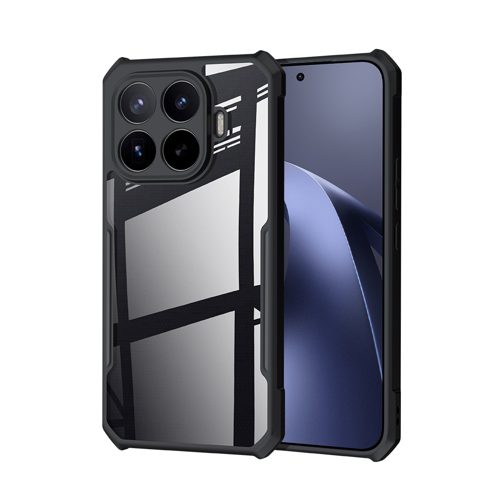 XUNDD訊迪 軍事防摔 小米 Xiaomi 17T Pro 鏡頭全包覆 清透保護殼 手機殼(夜幕黑), , large