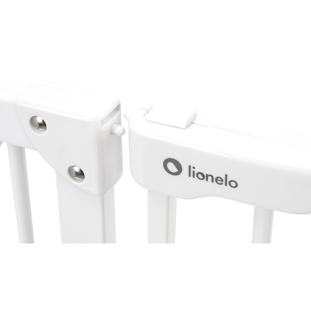 【Lionelo】LED感光雙控鎖兒童安全門欄 Truus Slim LED(天使白), , large