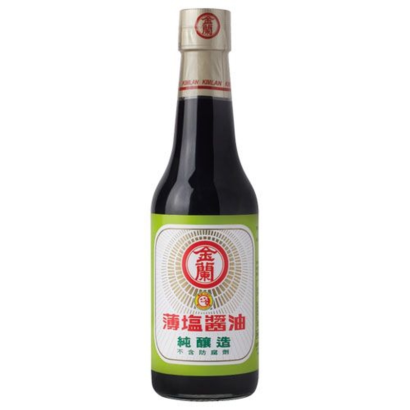 金蘭薄鹽醬油500ml, , large