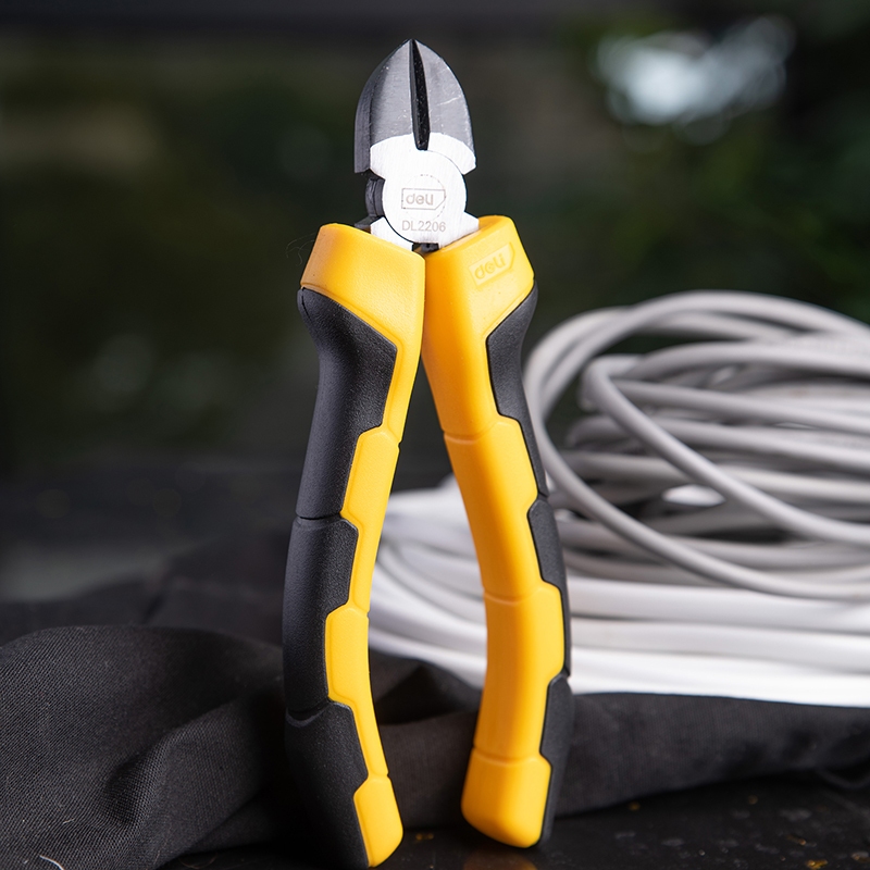 【deli tools】 6" Diagonal Cutting Pliers PRO Series, , large