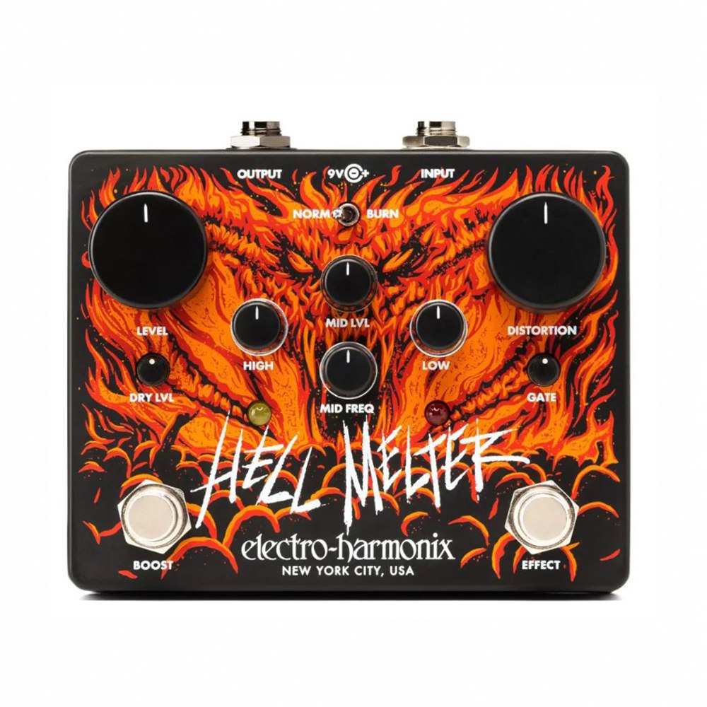 Electro Harmonix Hellmelter Metal Distortion 金屬破音效果器【敦煌樂器】, , large