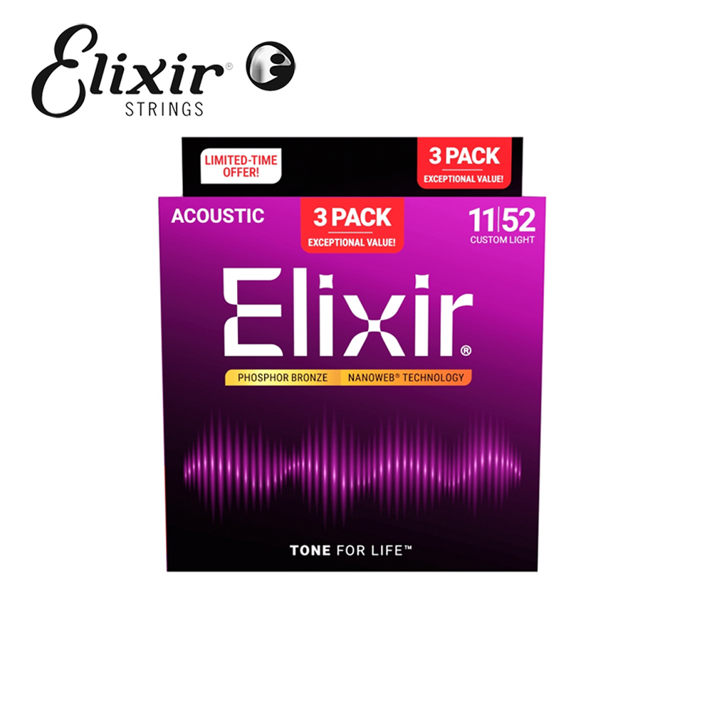 Elixir 16568 Nanoweb 11-52, , large