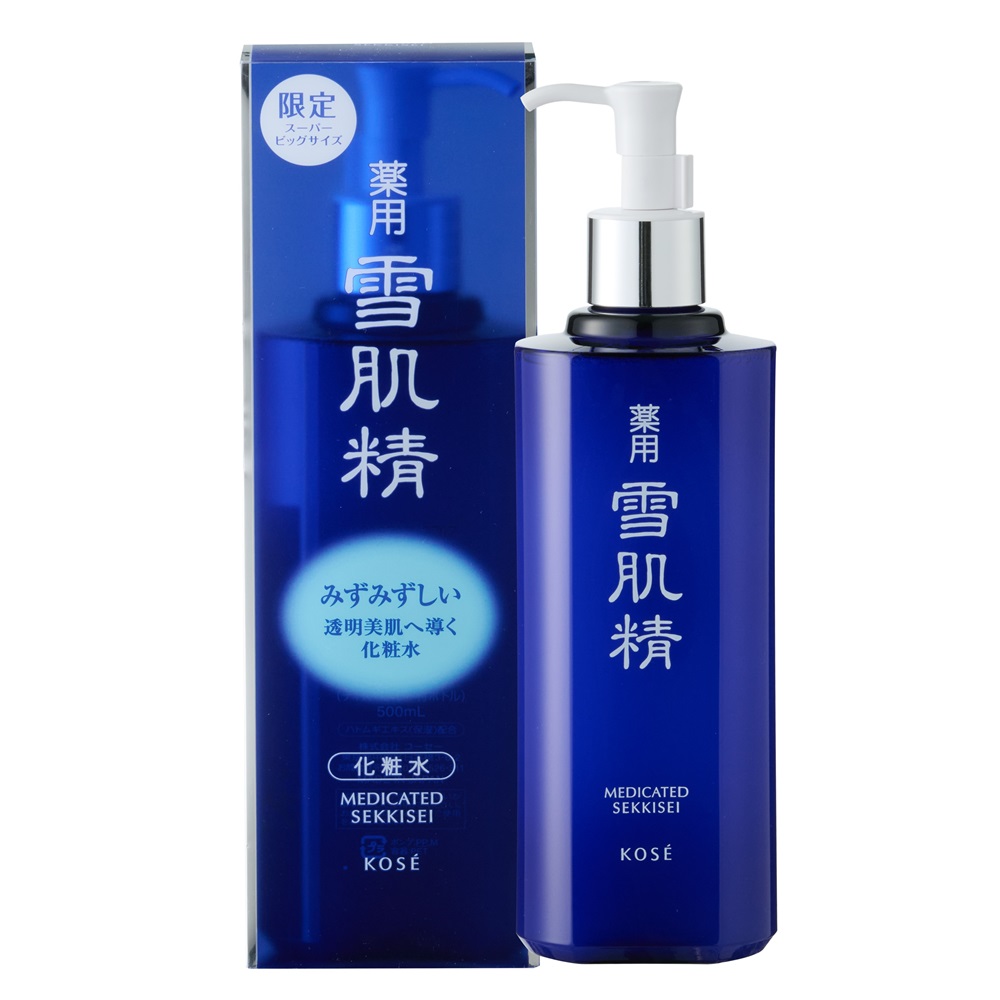 (免運買1送1)【KOSE高絲】雪肌精化妝水500ml 一般型/極潤型 任選 公司貨(下單數量請下雙數), , large